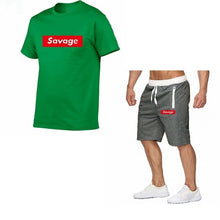 Load image into Gallery viewer, New O-neck short sleeves t-shirt men Fashion logo doodle Print Cotton funny t shirt men tops tees casual 3d tshirt+