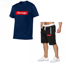 Load image into Gallery viewer, New O-neck short sleeves t-shirt men Fashion logo doodle Print Cotton funny t shirt men tops tees casual 3d tshirt+
