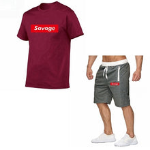 Load image into Gallery viewer, New O-neck short sleeves t-shirt men Fashion logo doodle Print Cotton funny t shirt men tops tees casual 3d tshirt+