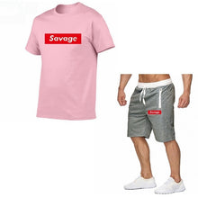 Load image into Gallery viewer, New O-neck short sleeves t-shirt men Fashion logo doodle Print Cotton funny t shirt men tops tees casual 3d tshirt+