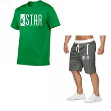 Load image into Gallery viewer, New O-neck short sleeves t-shirt men Fashion logo doodle Print Cotton funny t shirt men tops tees casual 3d tshirt+