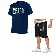 Load image into Gallery viewer, New O-neck short sleeves t-shirt men Fashion logo doodle Print Cotton funny t shirt men tops tees casual 3d tshirt+