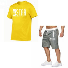 Load image into Gallery viewer, New O-neck short sleeves t-shirt men Fashion logo doodle Print Cotton funny t shirt men tops tees casual 3d tshirt+