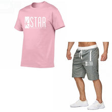 Load image into Gallery viewer, New O-neck short sleeves t-shirt men Fashion logo doodle Print Cotton funny t shirt men tops tees casual 3d tshirt+